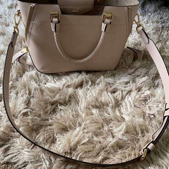 Michael Kors Blakely Leather Satchel in Blush - Picture 8 of 10
